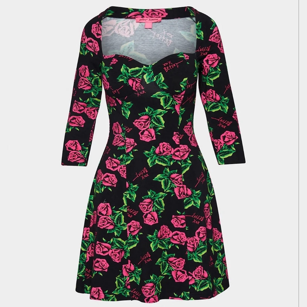 Betsey Johnson 80s birthday collection dress